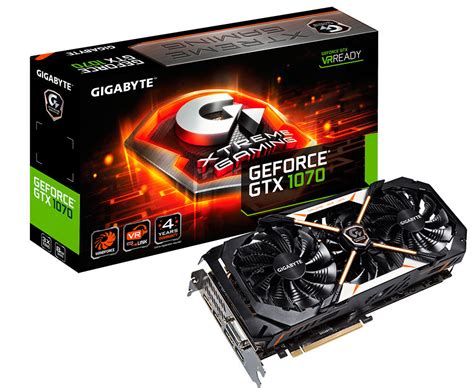 Gigabyte Announces Geforce Gtx 1070 Xtreme Gaming