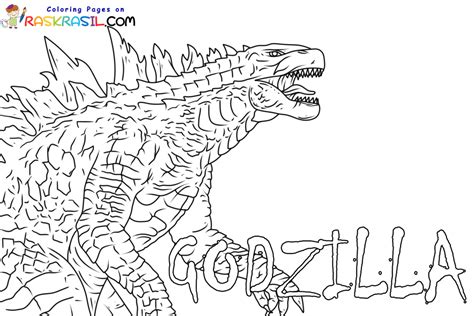 Kolorowanki Godzilla 60 Darmowych Kolorowanek Do Wydruku