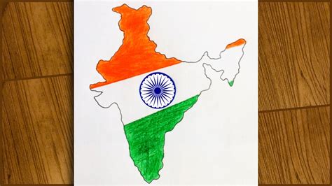 How To Draw India Map Easily Easy Trick To Draw The Map Of India