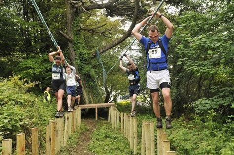 An Obstacle Race Is Easy Training On Playgrounds And Natures Obstacle