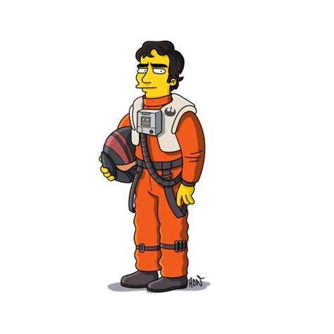 Simpsonized Star Wars Episode Vii Simpsons Characters Star Wars Art