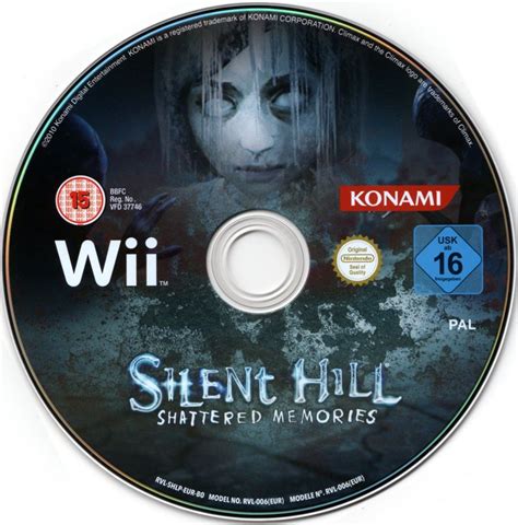 Silent Hill Shattered Memories Cover Or Packaging Material Mobygames