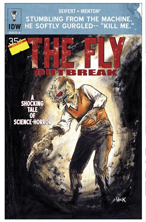 The Fly Outbreak 4 Subscription Cover Fresh Comics