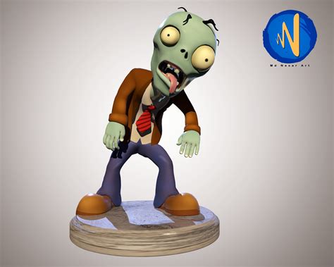 3d model stylized zombie character rigged animated vr ar low poly rigged animated cgtrader