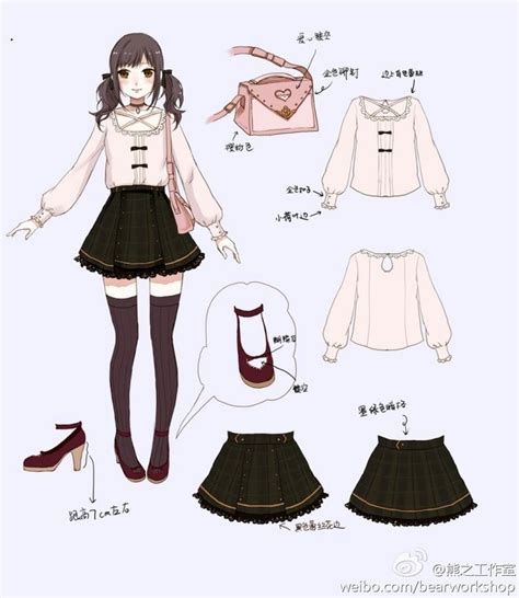 Ropa Manga Clothes Drawing Clothes Art Clothes Anime Outfits Cute