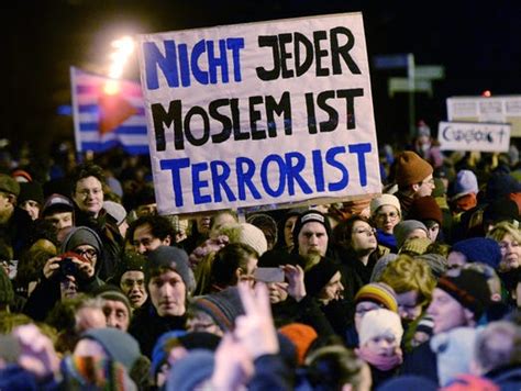 German Muslims Rally To Show Solidarity With Paris