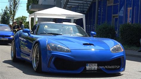 Widebody Dodge Viper Sounds 1080p Youtube