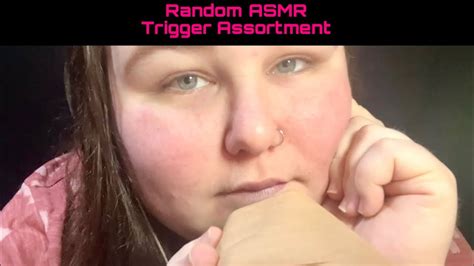 Asmr Trigger Assortment Video ☺️ Tapping Mouth Sounds Tingles Lid Sounds Crinkles And More