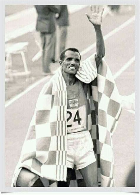Mamo Wolde Ethiopian Marathon Runner