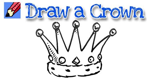 How To Draw A Crown Real Easy Step By Step With Easy Spoken
