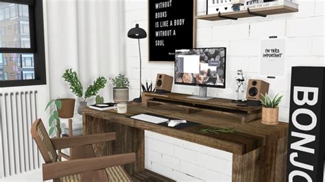 New Office Set At Mxims Sims 4 Updates