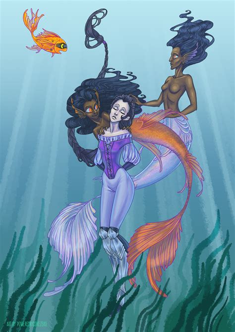 Mermaids By Poweredbycokezero On Deviantart
