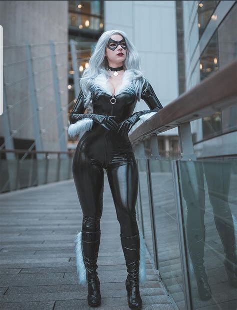 Latex Cosplay Cosplay Outfits Cosplay Girls Cosplay Costumes Black Cat Marvel Marvel