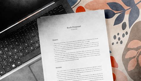 How To Write A Non Fiction Book Proposal With Template