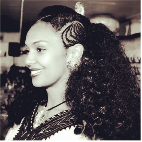 Habesha Hairstyle Ethiopian Hair Hair Styles Beautiful Hair
