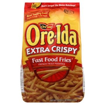 Not exactly like a fast food french fry buy appreciably close! Ore-Ida Extra Crispy Fast Food Fries