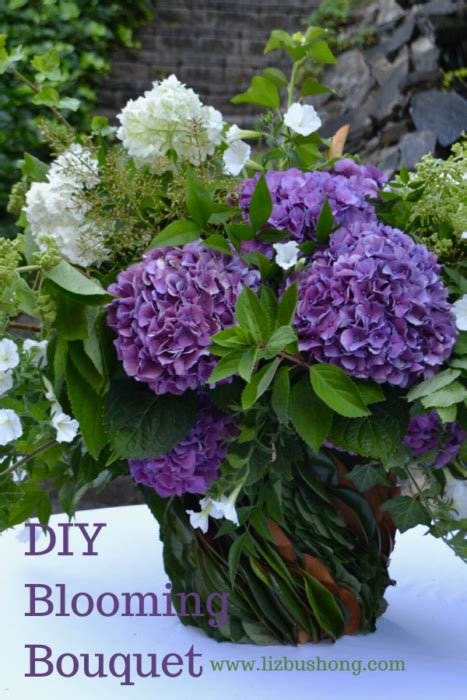 A wide variety of magnolia bouquet options are available to you, such as pulping type, feature, and paper type. Blooms and Bucket| DIY Hydrangea Magnolia Bouquet - Liz ...