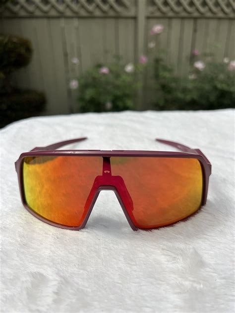Oakley Sutro Matte Vampirella Prizm Ruby Burgundy Sunglasses Ebay