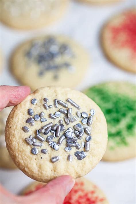Crispy Sugar Cookies Recipe The Rustic Foodie
