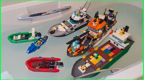 Lego City Floating Boat Ar
