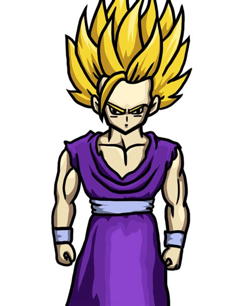 Learn How To Draw Gohan Dragon Ball Z Characters Easy To Draw Everything