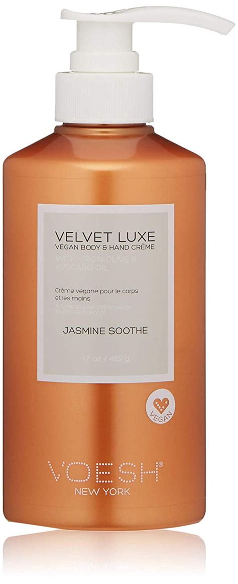 VOESH VELVET LUXE Organic Vegan Body Hand Lotion Jasmine Soothe