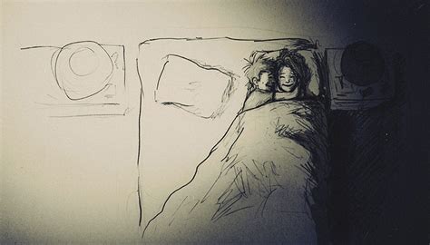 Husband Sketches Intimate Moments Shared With Wife Every Day For A Year
