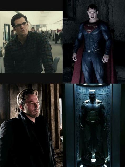 Clark Kentsuperman And Bruce Waynebatman