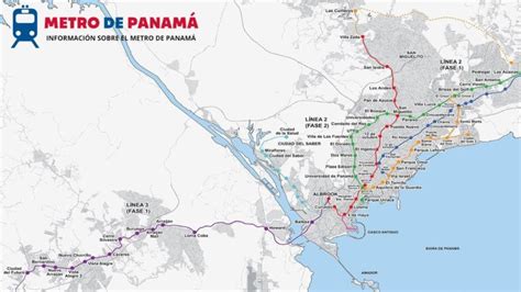 Mapa Metro Panam Descargar O Ver En L Nea