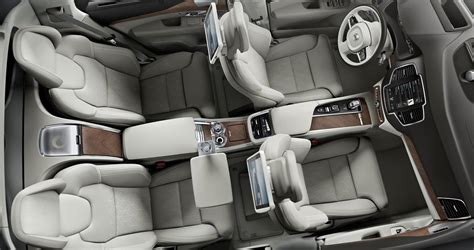 Volvo Unveils Xc90 Excellence 4 Seat Luxury Suv For Chinese Market