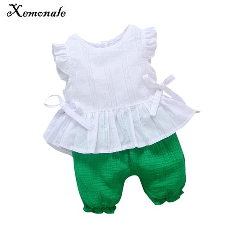 Xemonale Infant Suits Summer Baby Girls Clothing Sets Children Lace