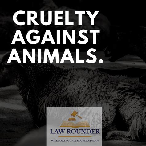 Cruelty Against Animals Lawrounder