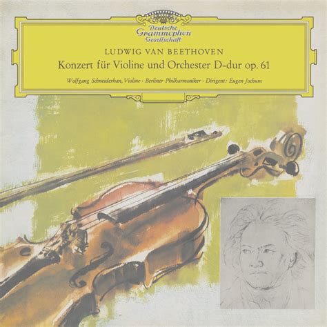 Beethoven Violin Concerto In D Major Op 61“ Von Wolfgang Schneiderhan Berliner