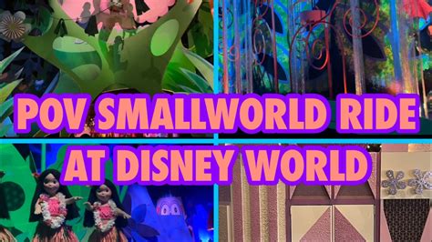 Pov “its A Small World” Disney World Youtube