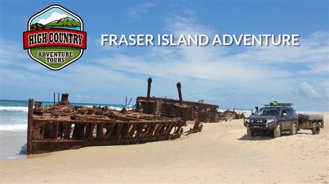 Fraser Island Kgari Adventure Hcat Hits The Beach Youtube