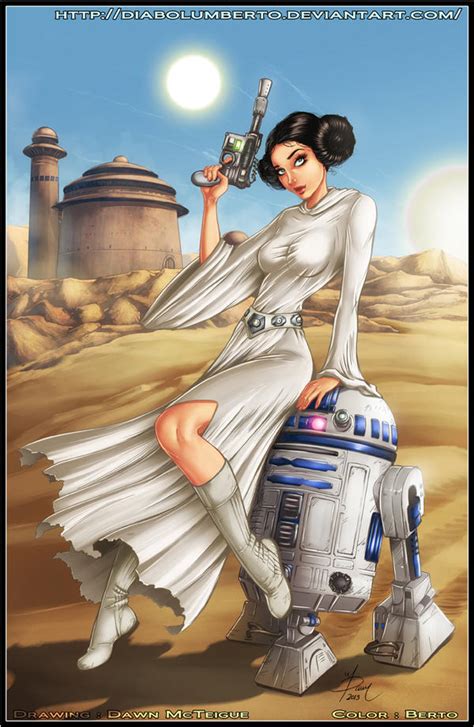 Princess Leia R2D2 By Diabolumberto On DeviantArt
