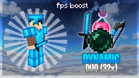Dynamic Duo 32x Best Mcpe Pvp Texture Pack Youtube