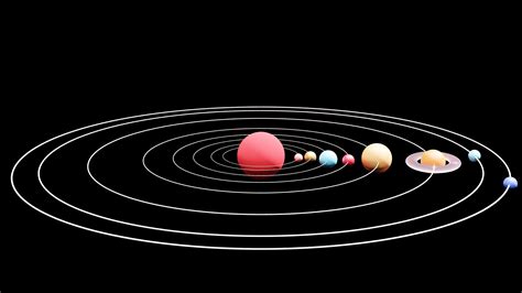 A Beautiful Solar System 3d Model 3d Model Animated Cgtrader