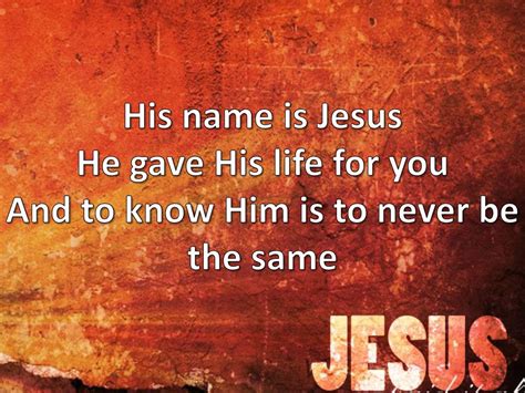 His Name Is Jesus Bid Daddy Weave Ppt Download