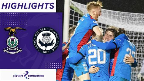 Inverness Caledonian Thistle 1 0 Partick Thistle Caley Thistle Secure Points Cinch