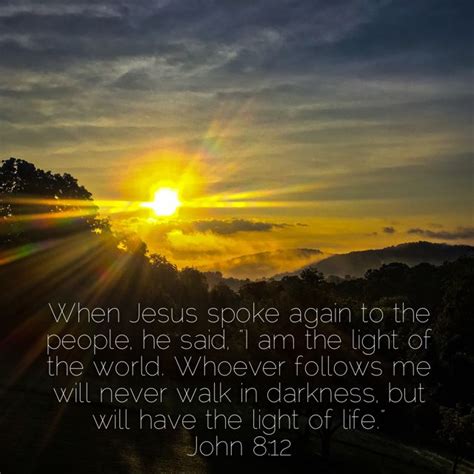 light of the world light of life john 8 12 new international version spirituality bible