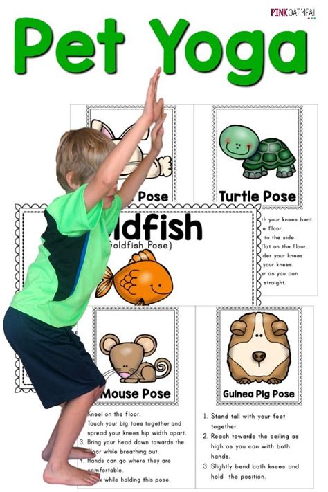 Pet Yoga | Pink Oatmeal Shop | Pets preschool theme, Pets ...