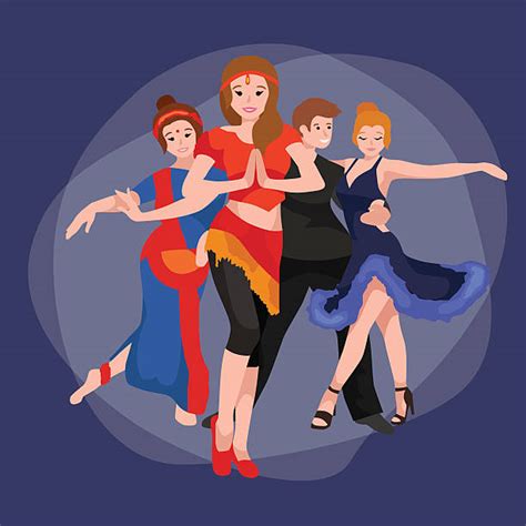 Royalty Free Dance Group Clip Art Vector Images And Illustrations Istock