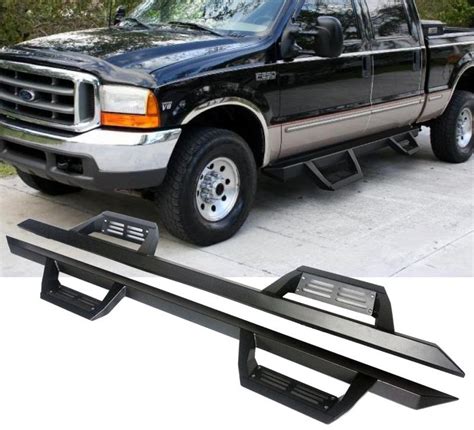 1999 2016 Ford F 250 Super Duty Crew Cab Ikon V2 Style Running Boards