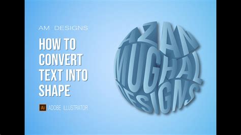 How To Convert Text Into Shape In Adobe Illustrator Cc 2023