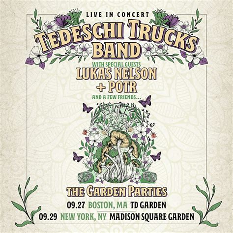 Tedeschi Trucks Band Plot The Garden Parties In New York City And Boston With Special Guests