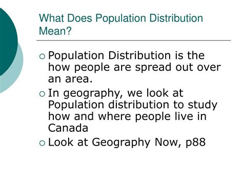 Ppt Population Distribution Powerpoint Presentation Free Download