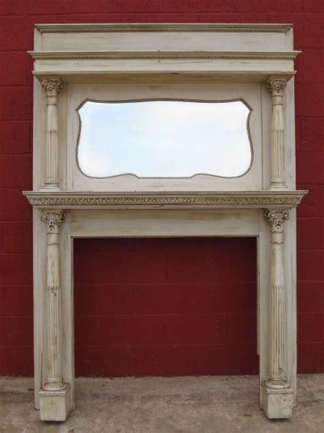 Peerless Antique Fireplace Mantels Bookcase Furniture