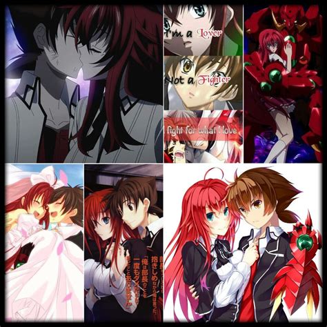 Pin By Nychoma Hamlet On Rias And Issei Highschool Dxd Dxd Anime