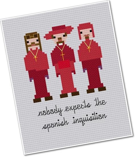 The Spanish Inquisition The Original Pixel People Pdf Etsy